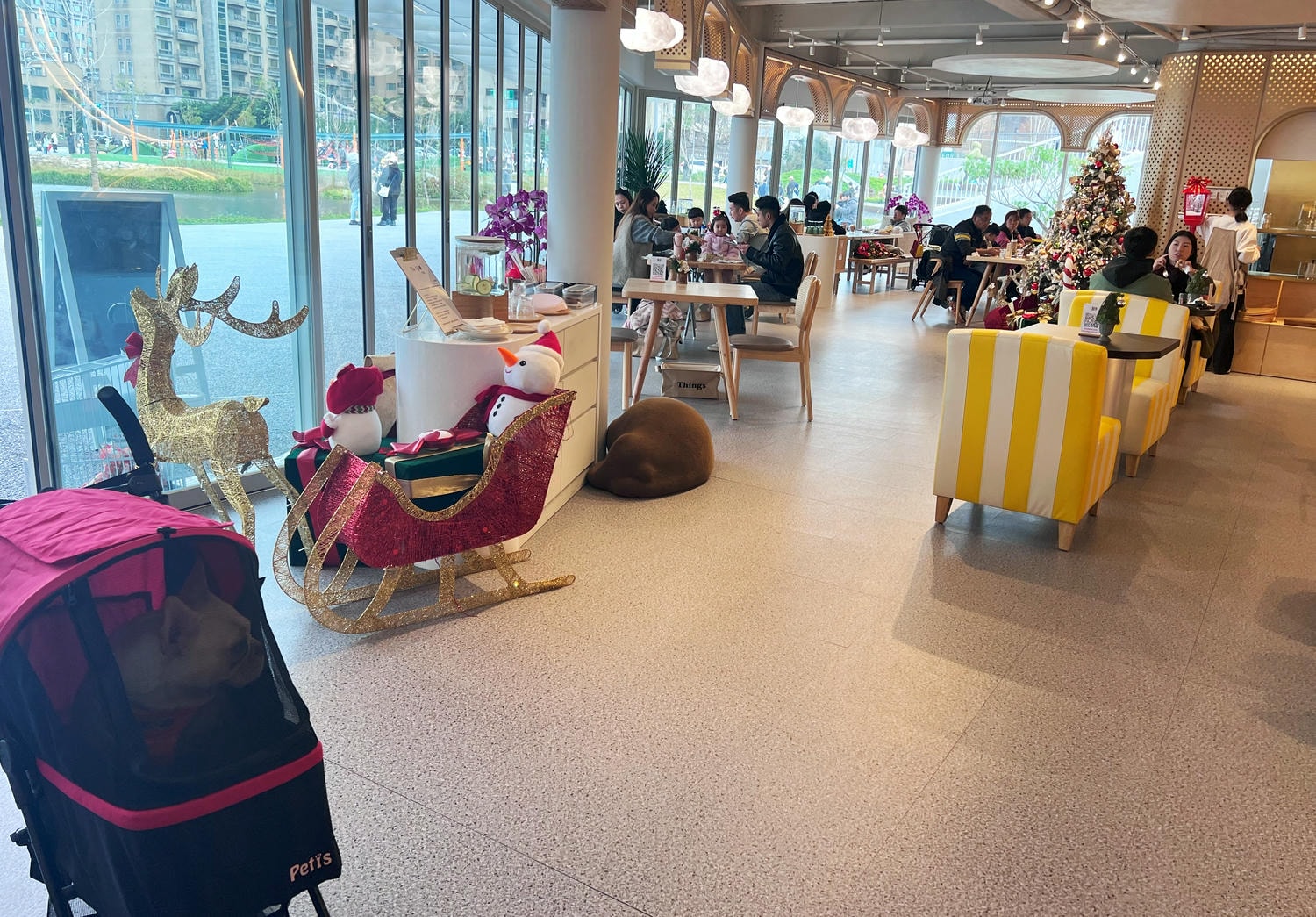 【慢旅行。桃園景點推薦】大園華興池生態埤塘公園 , 全新推出【喬寓咖啡(The Qaio)】, 特色遊樂園、賞景、飛機一站式親子樂園 - 第14張圖