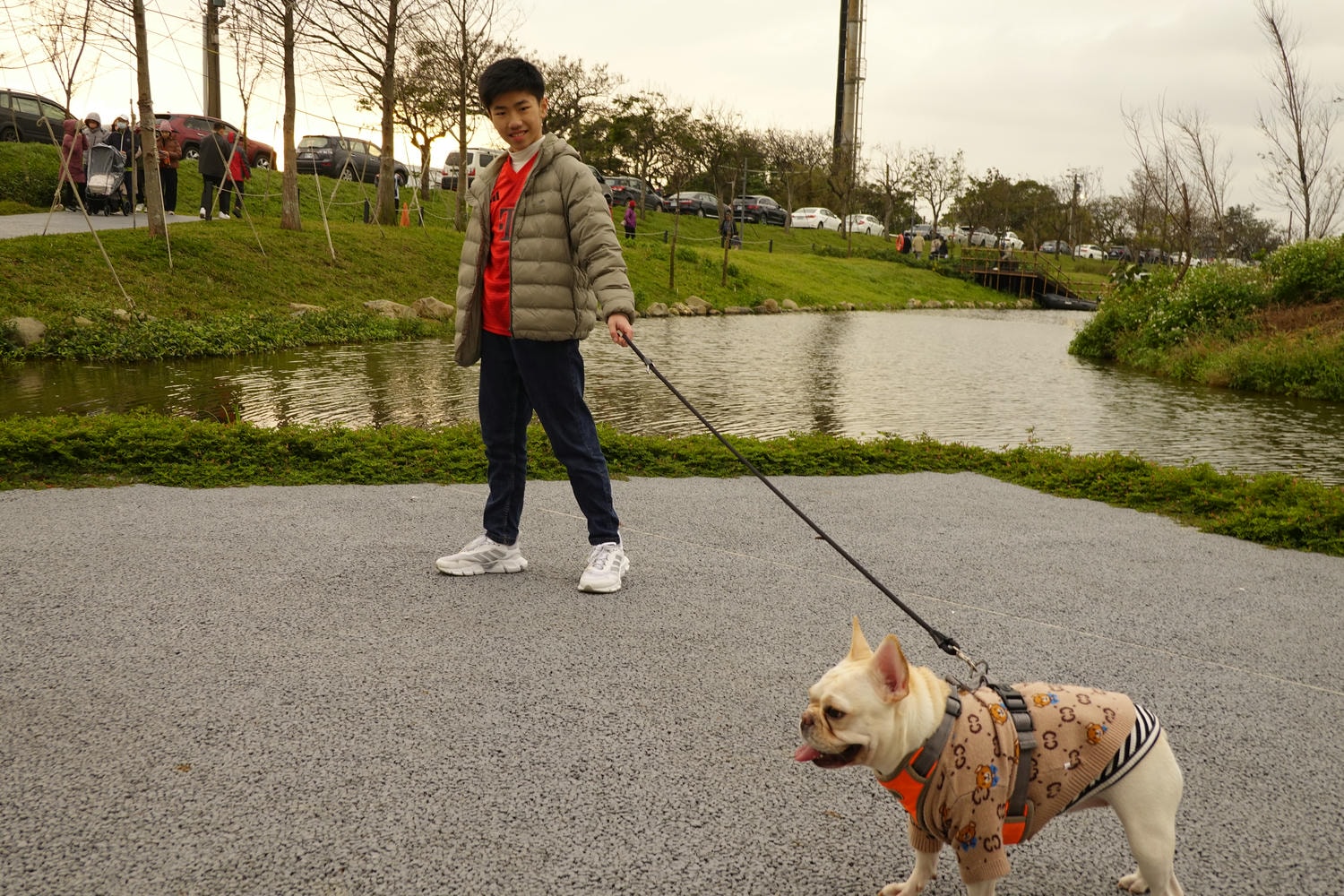 【慢旅行。桃園景點推薦】大園華興池生態埤塘公園 , 全新推出【喬寓咖啡(The Qaio)】, 特色遊樂園、賞景、飛機一站式親子樂園 - 第47張圖
