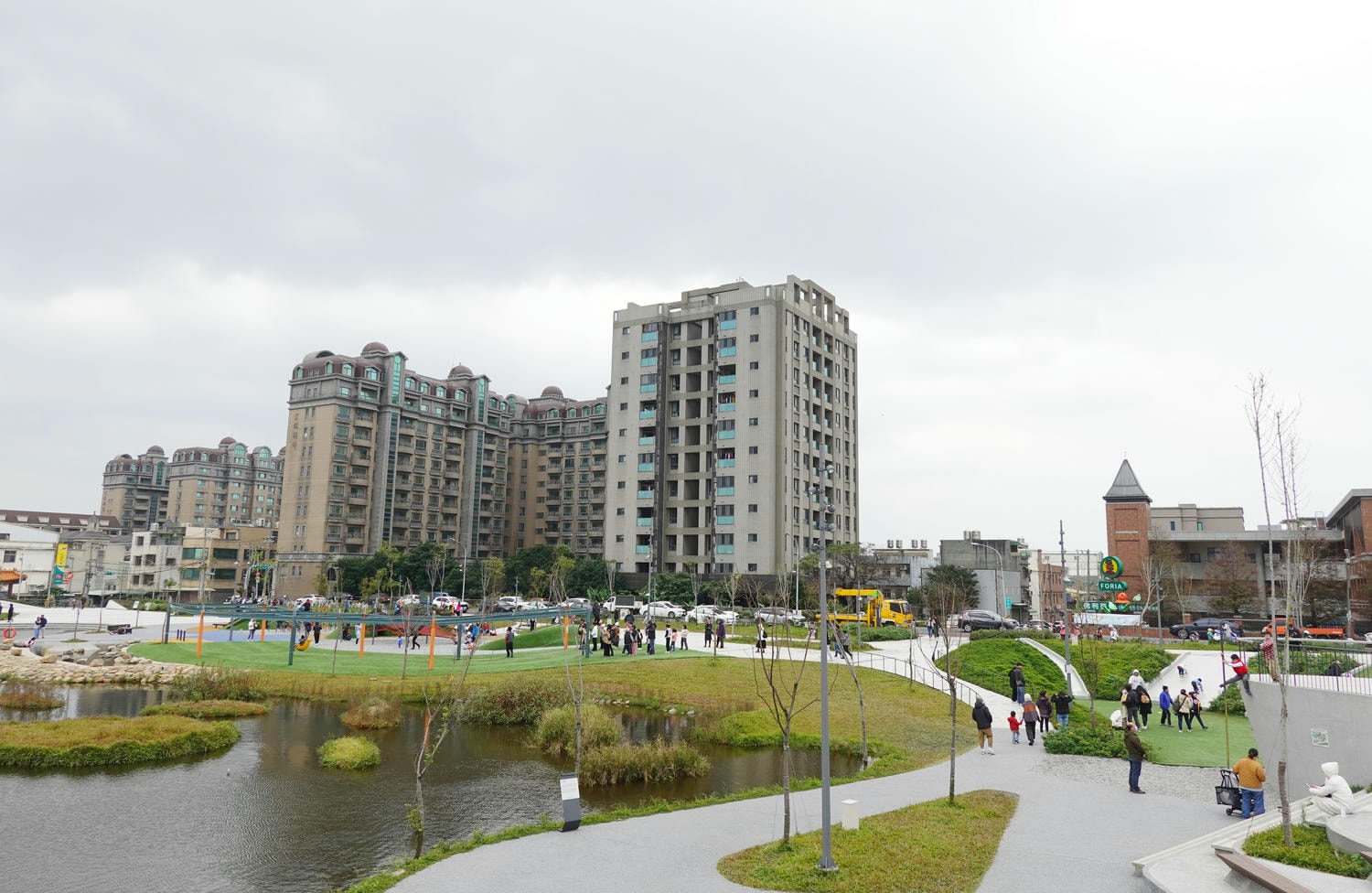 【慢旅行。桃園景點推薦】大園華興池生態埤塘公園 , 全新推出【喬寓咖啡(The Qaio)】, 特色遊樂園、賞景、飛機一站式親子樂園 - 第32張圖