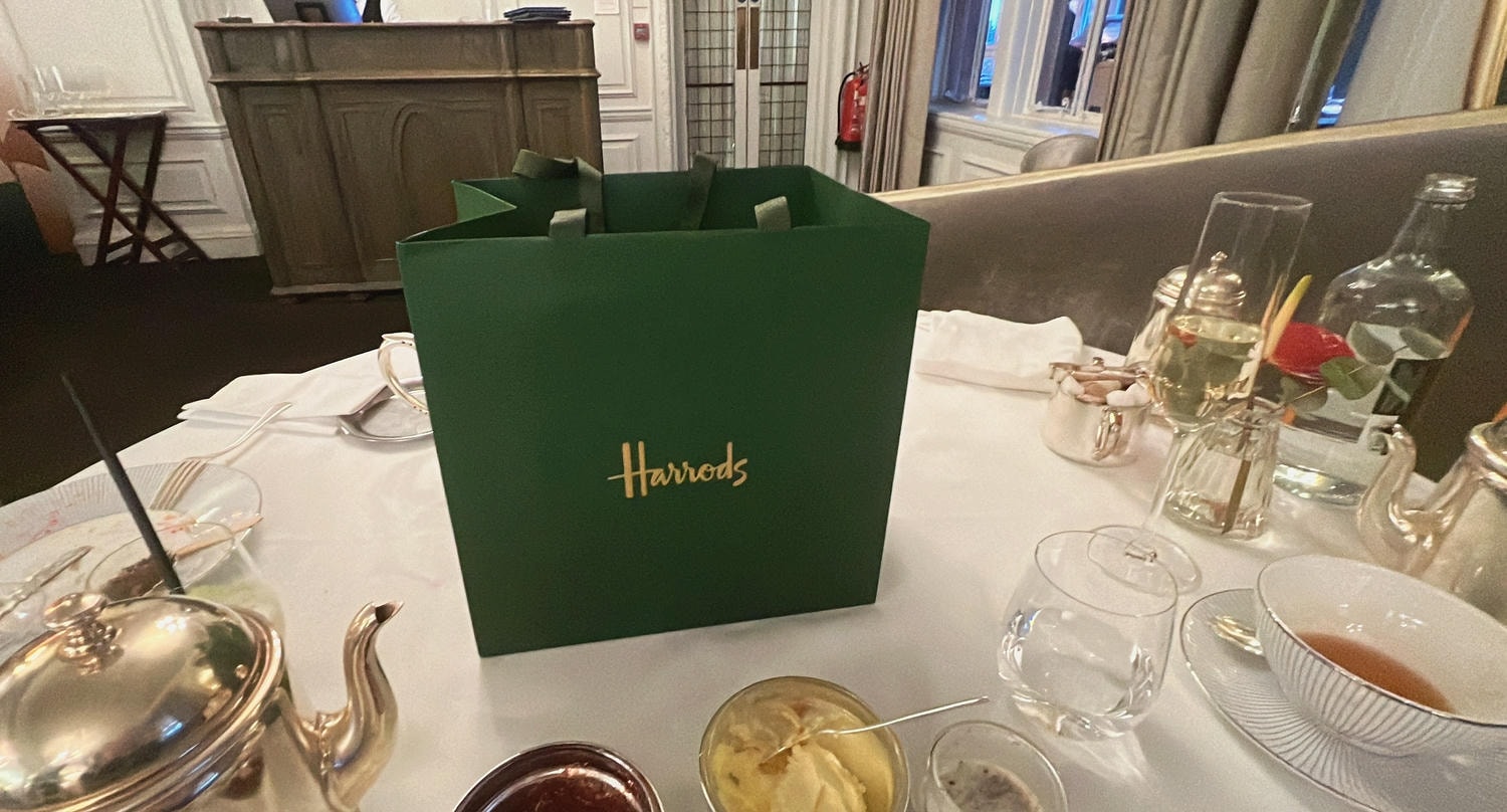 【出走。英國倫敦】英式下午茶推薦 , Harrods Tea Rooms經典下午茶與奢華購物的完美邂逅(已更名為The Georgian at Harrods) - 第24張圖
