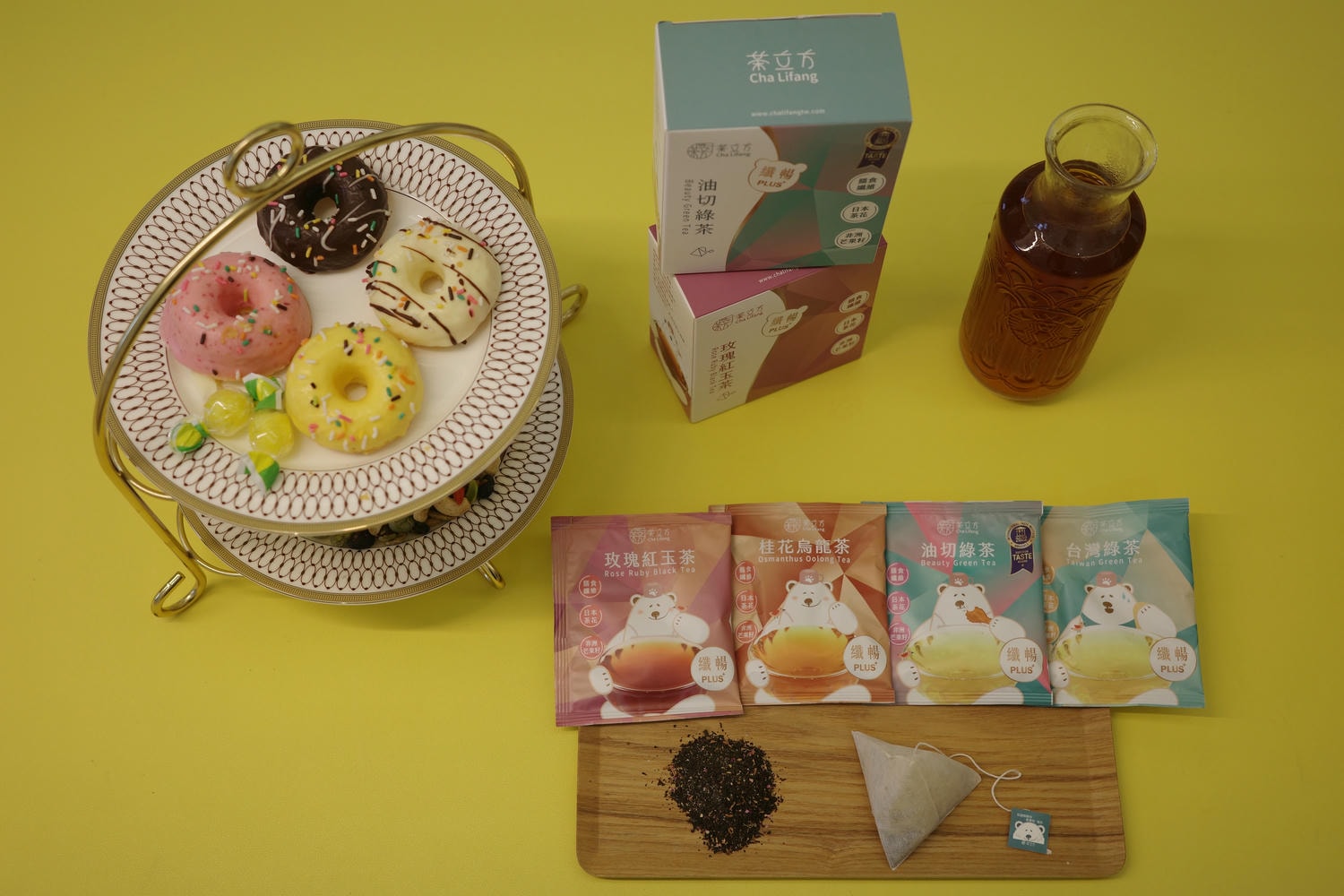 【開箱。台灣茶包推薦】台南茶立方x姐夫嚴選——做自己的茶大師 , 立體三角茶包與纖暢花茶系列 - 第3張圖