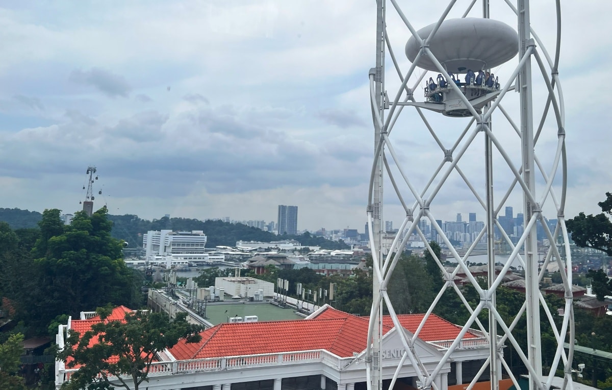 【出走。新加坡】聖淘沙自由行攻略|一次搞懂必玩景點、交通、住宿 , EP3.新加坡空中纜車(Singapore Cable Car) - 第37張圖