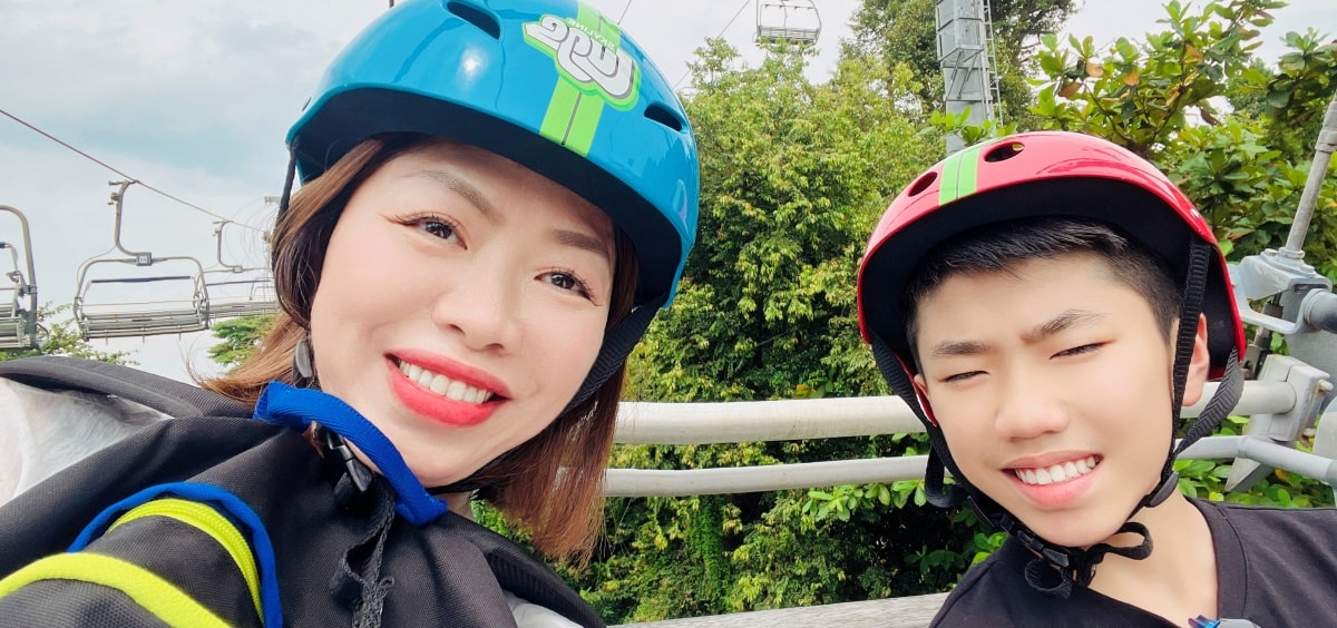 【出走。新加坡】聖淘沙自由行攻略|一次搞懂必玩景點、交通、住宿 , EP2.斜坡滑車與空中吊椅(Skyline Luge & Skyride) - 第42張圖