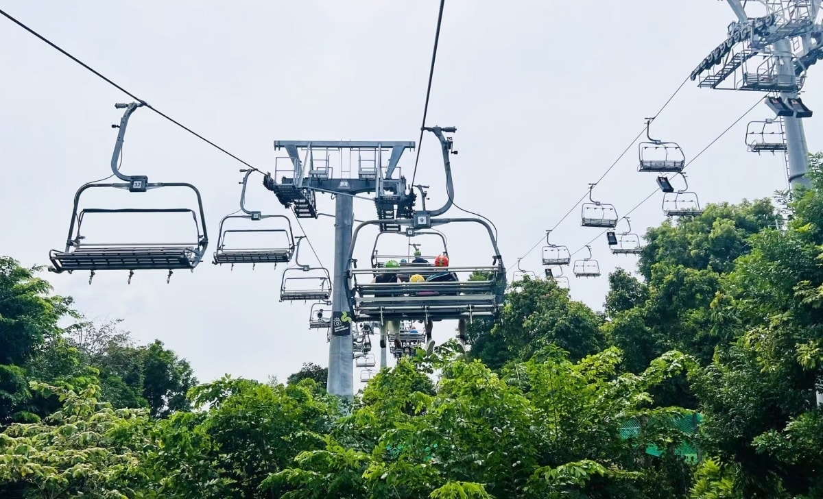 【出走。新加坡】聖淘沙自由行攻略|一次搞懂必玩景點、交通、住宿 , EP2.斜坡滑車與空中吊椅(Skyline Luge & Skyride) - 第45張圖