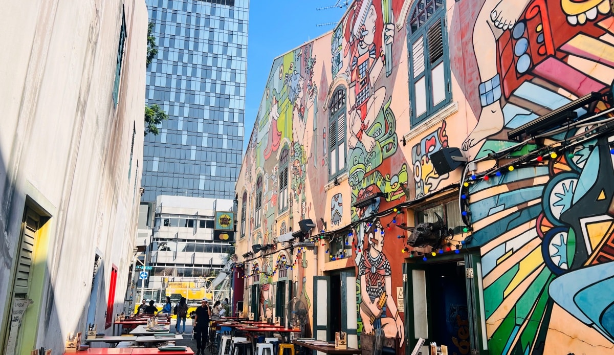 【出走。新加坡】新加坡特色小巷|新加坡不只有高樓與購物 , 帶你走進城市裡的多元文化 , EP1.哈芝巷(Haji Lane) - 第11張圖