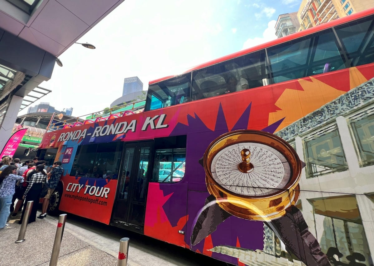 【出走。馬來西亞】吉隆坡交通攻略|機場快線、Grab叫車、隨上隨下觀光巴士 , 輕鬆遊玩馬來西亞首都 - 第28張圖