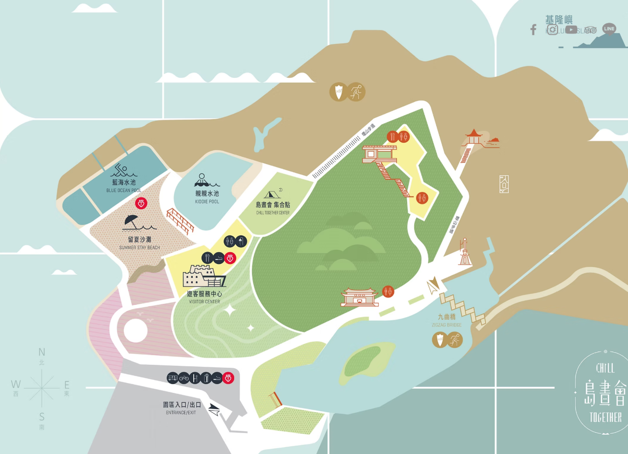 【慢旅行。基隆景點推薦】和平島地質公園|基隆夏日必去 , 北台灣最強親子海水泳池 - 第3張圖