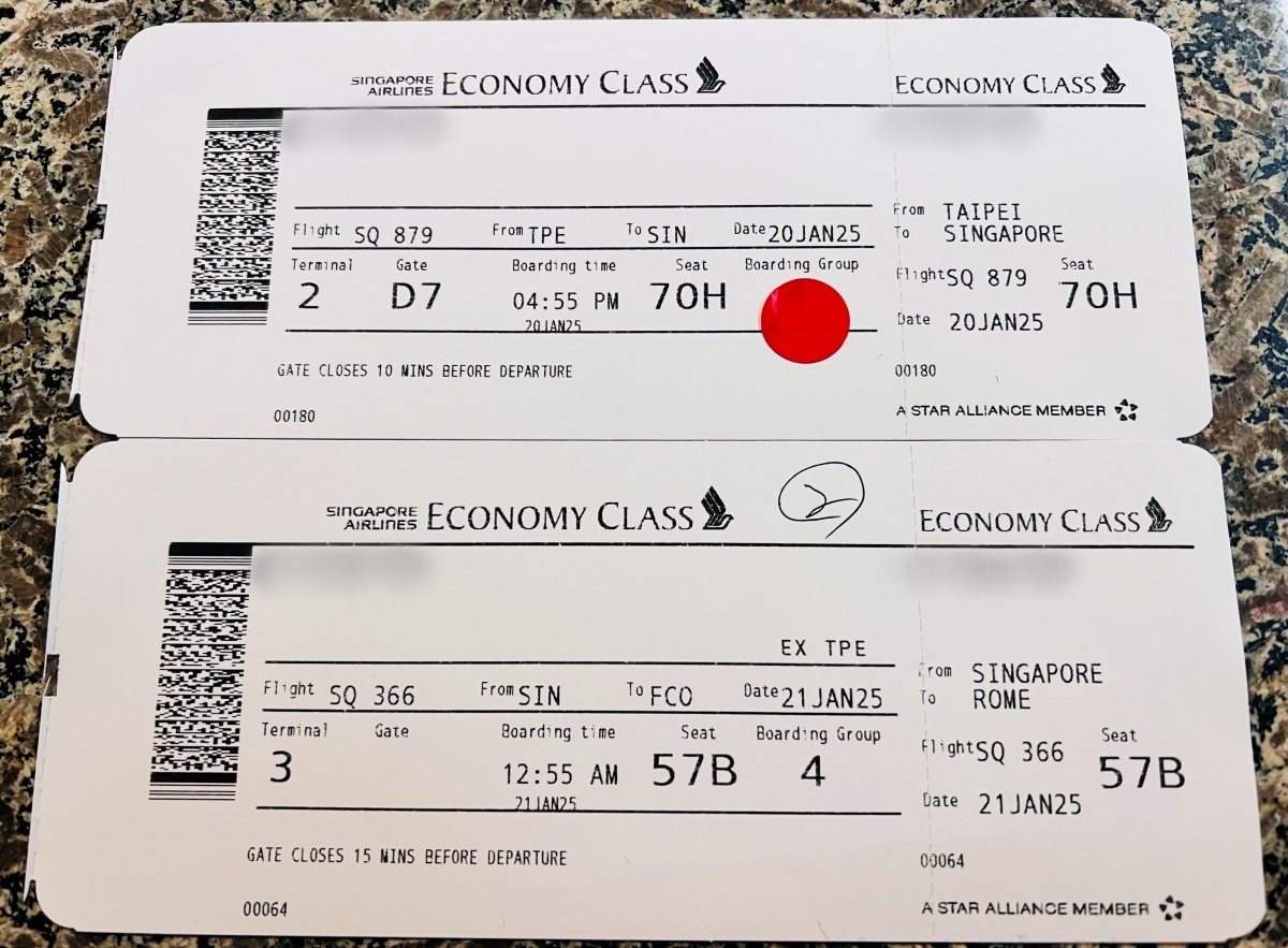 【出走。義大利】新加坡航空(Singapore Airlines)|Skytrax 2025年全球最佳航空第2名 , 從一杯Bacha Coffee開始的義大利之旅 - 第10張圖