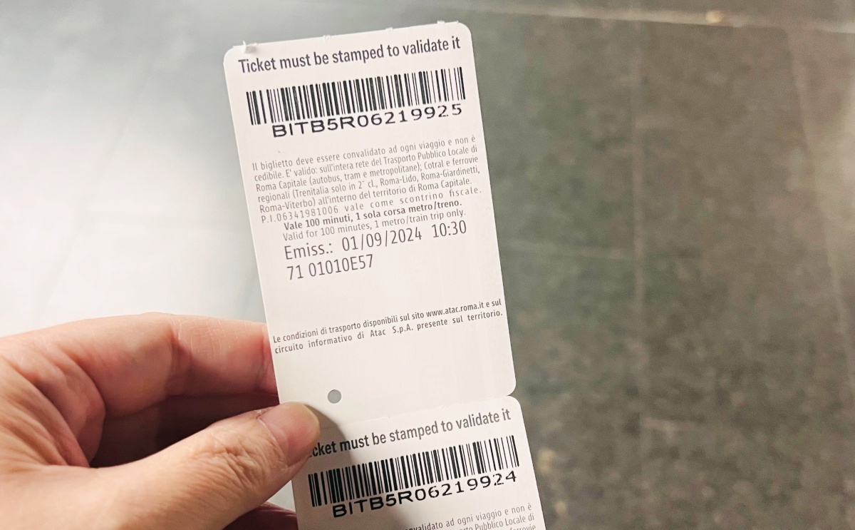 【出走。義大利】羅馬交通攻略|從達文西國際機場到市區 , 如何搭乘地鐵? 地鐵票券資訊與購票方式 - 第42張圖