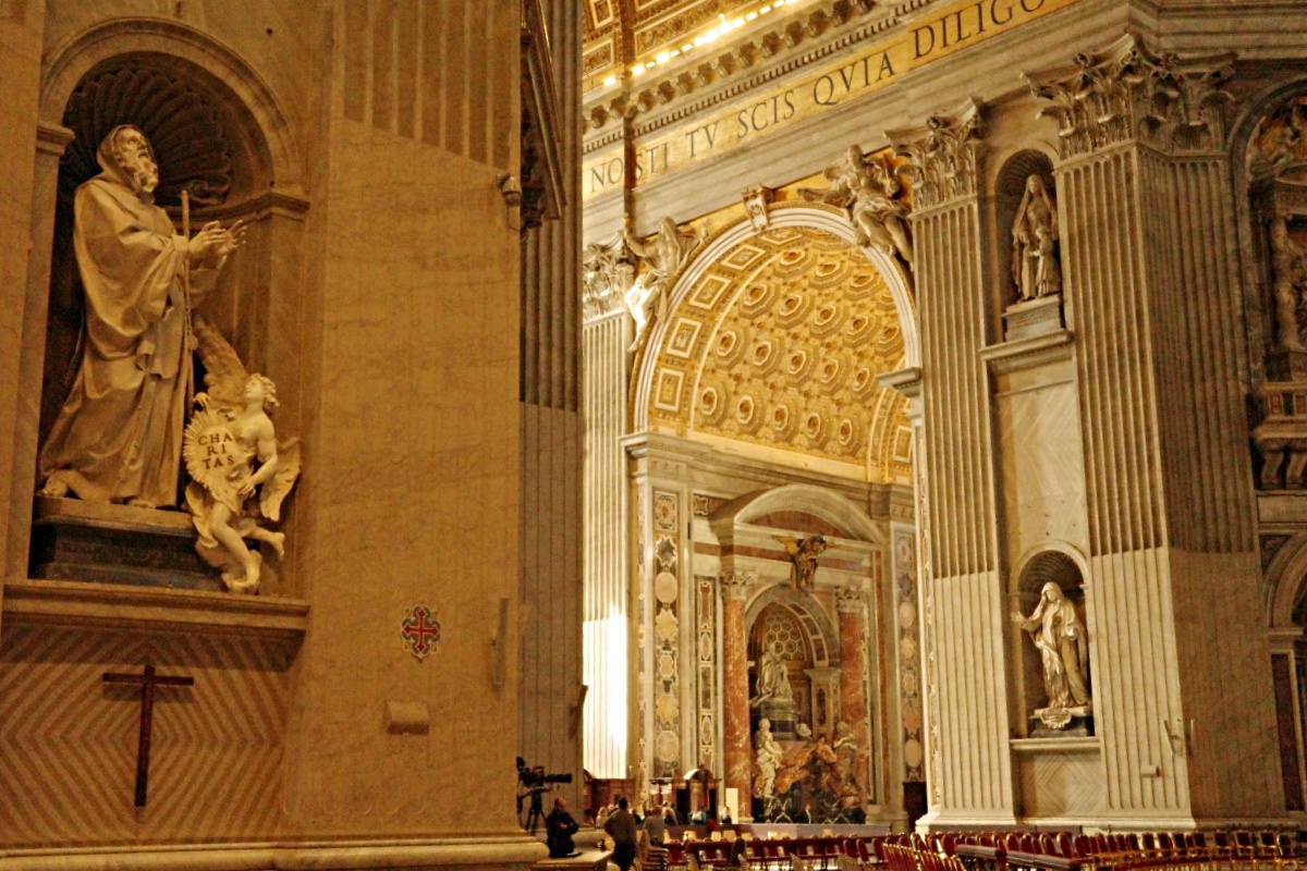 【出走。義大利】梵蒂岡自由行攻略｜一次搞懂必看亮點、購票、交通 , EP2.聖彼得大教堂(Basilica di San Pietro)