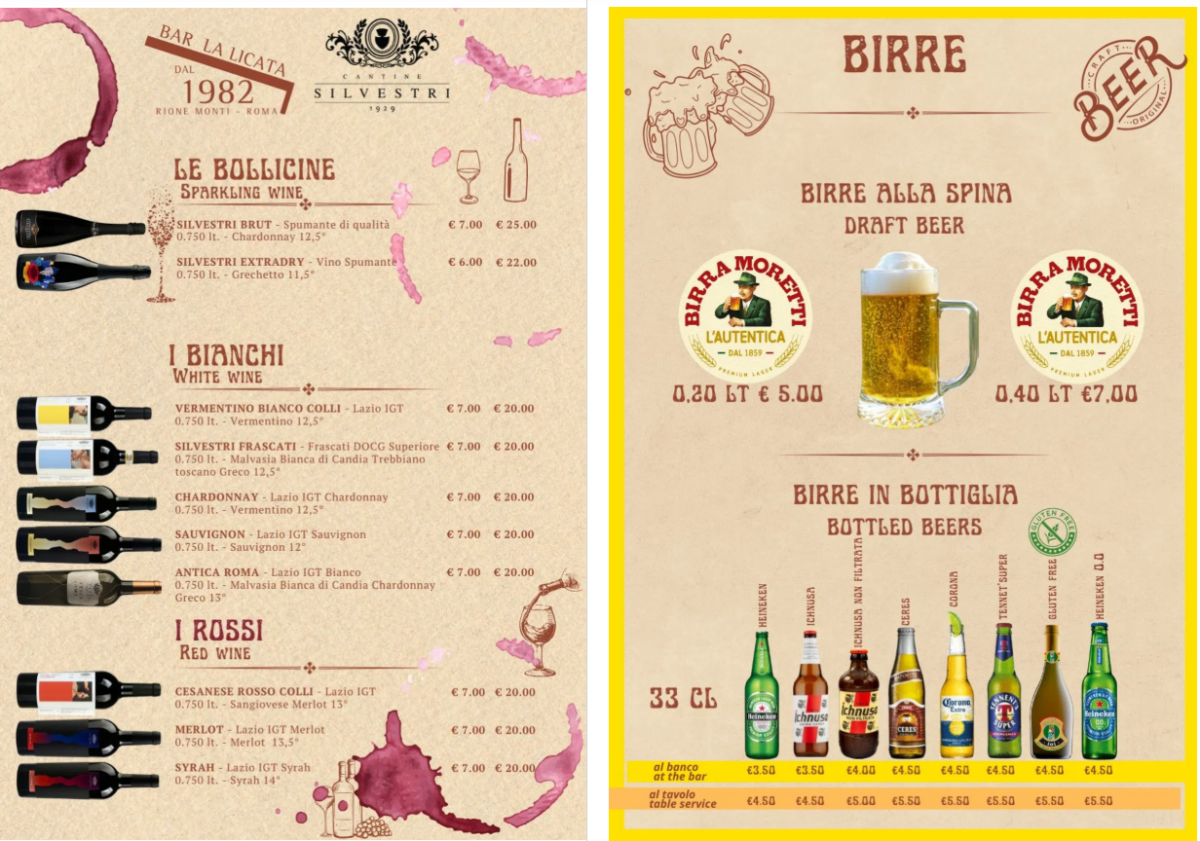 【出走。義大利】羅馬競技場美食攻略|走完三大景點後 , 必吃高人氣名店「La Nuova Piazzetta」與「Bar La Licata」 - 第18張圖 【出走。義大利】羅馬競技場美食攻略|走完三大景點後 , 必吃高人氣名店「La Nuova Piazzetta」與「Bar La Licata」