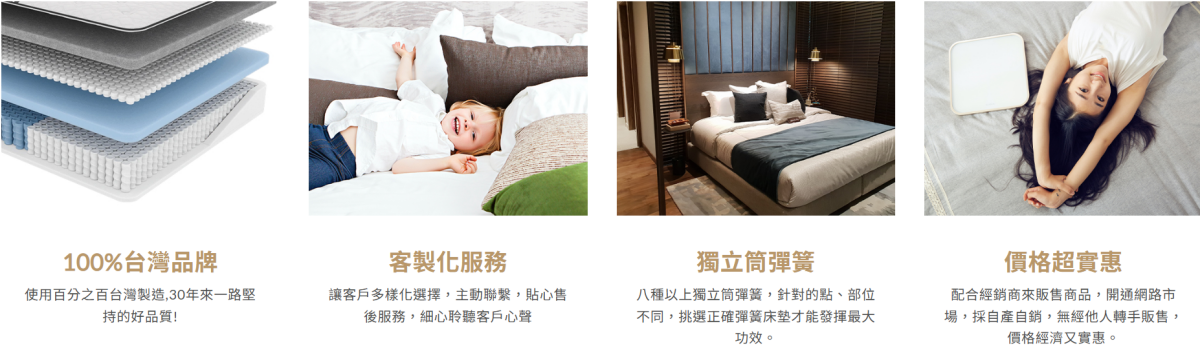 【開箱。床墊推薦】歐寶床墊(Oubau)｜如何挑一張可以用10年的好床？走一趟鶯歌30年製床工廠 , 彈簧、乳膠、結構一次看懂