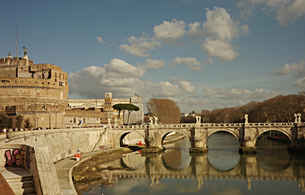 【出走。義大利】梵蒂岡自由行攻略｜一次搞懂必看亮點、購票、交通 , EP3.聖天使城堡(Castel Sant’ Angelo)