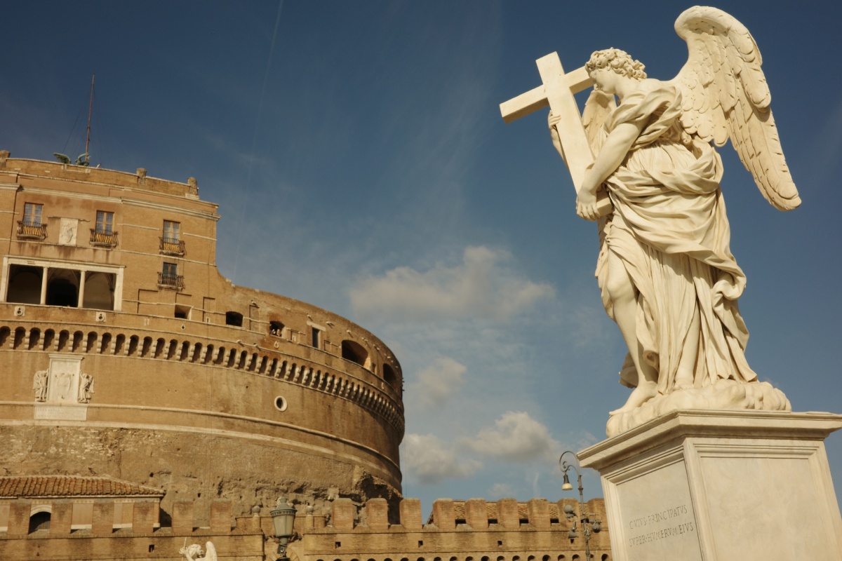 【出走。義大利】梵蒂岡自由行攻略｜一次搞懂必看亮點、購票、交通 , EP3.聖天使城堡(Castel Sant’ Angelo)