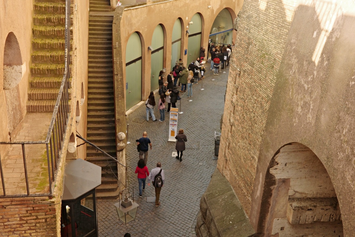 【出走。義大利】梵蒂岡自由行攻略｜一次搞懂必看亮點、購票、交通 , EP3.聖天使城堡(Castel Sant’ Angelo)