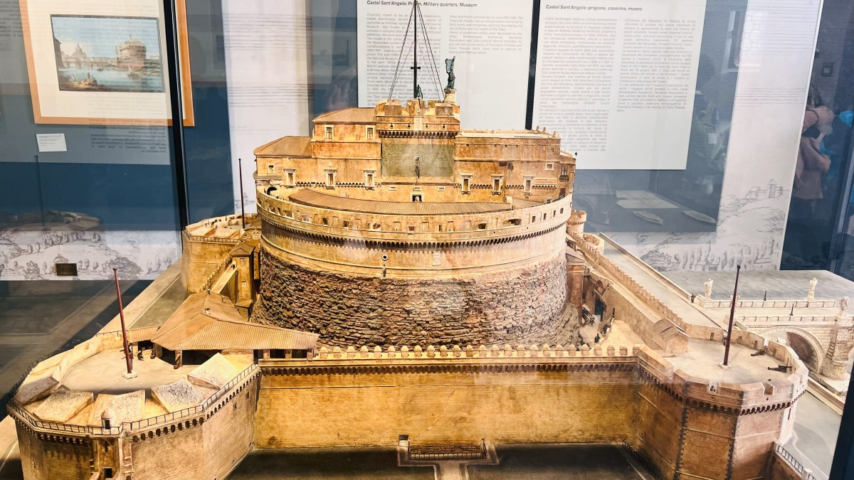 【出走。義大利】梵蒂岡自由行攻略｜一次搞懂必看亮點、購票、交通 , EP3.聖天使城堡(Castel Sant’ Angelo)