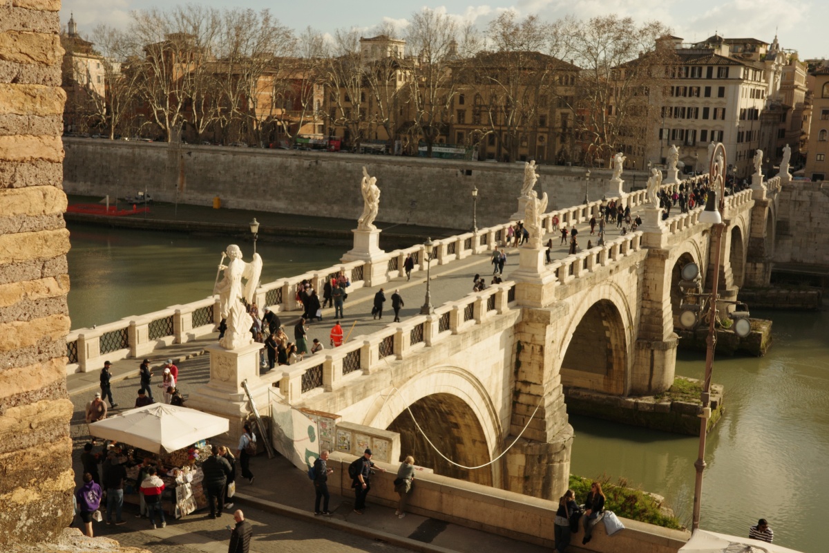 【出走。義大利】梵蒂岡自由行攻略｜一次搞懂必看亮點、購票、交通 , EP3.聖天使城堡(Castel Sant’ Angelo)