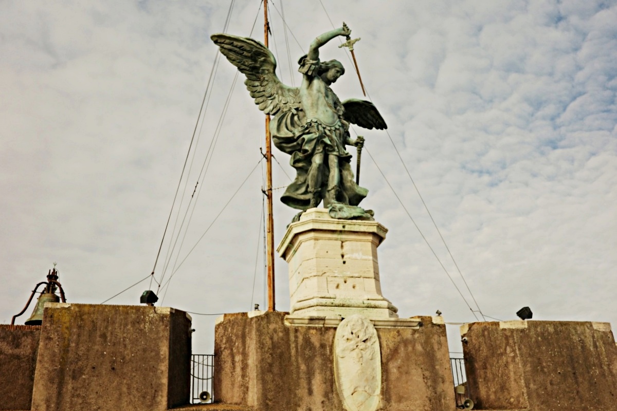 【出走。義大利】梵蒂岡自由行攻略｜一次搞懂必看亮點、購票、交通 , EP3.聖天使城堡(Castel Sant’ Angelo)