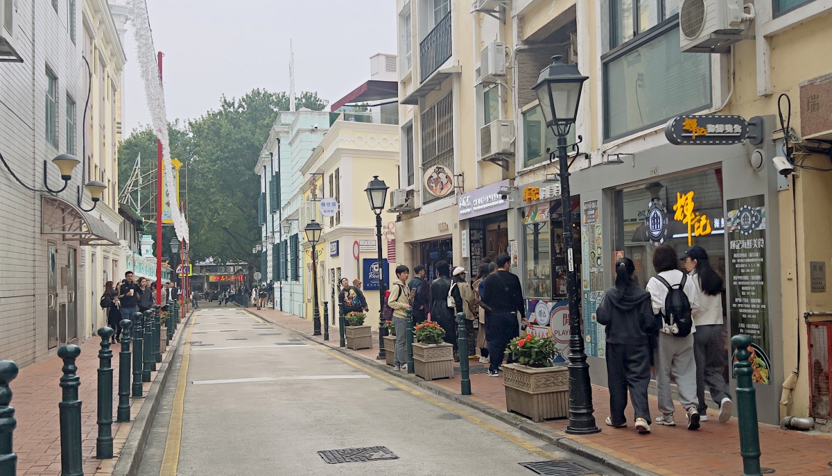 【出走。澳門】2026澳門跨年3天2夜｜7年不見的「官也街(Rua do Cunha)」, 原來變這麼好玩了