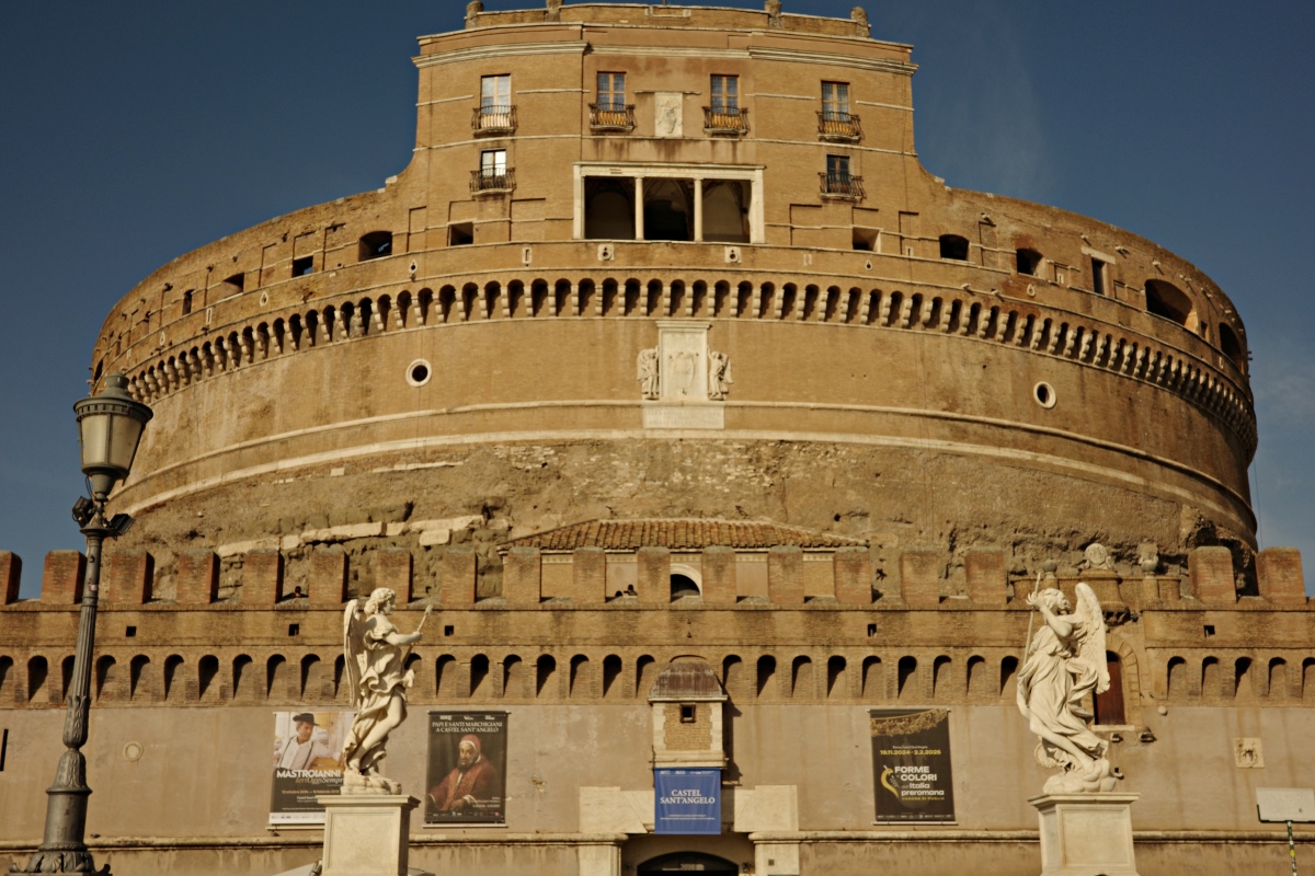 【出走。義大利】梵蒂岡自由行攻略｜一次搞懂必看亮點、購票、交通 , EP3.聖天使城堡(Castel Sant’ Angelo)