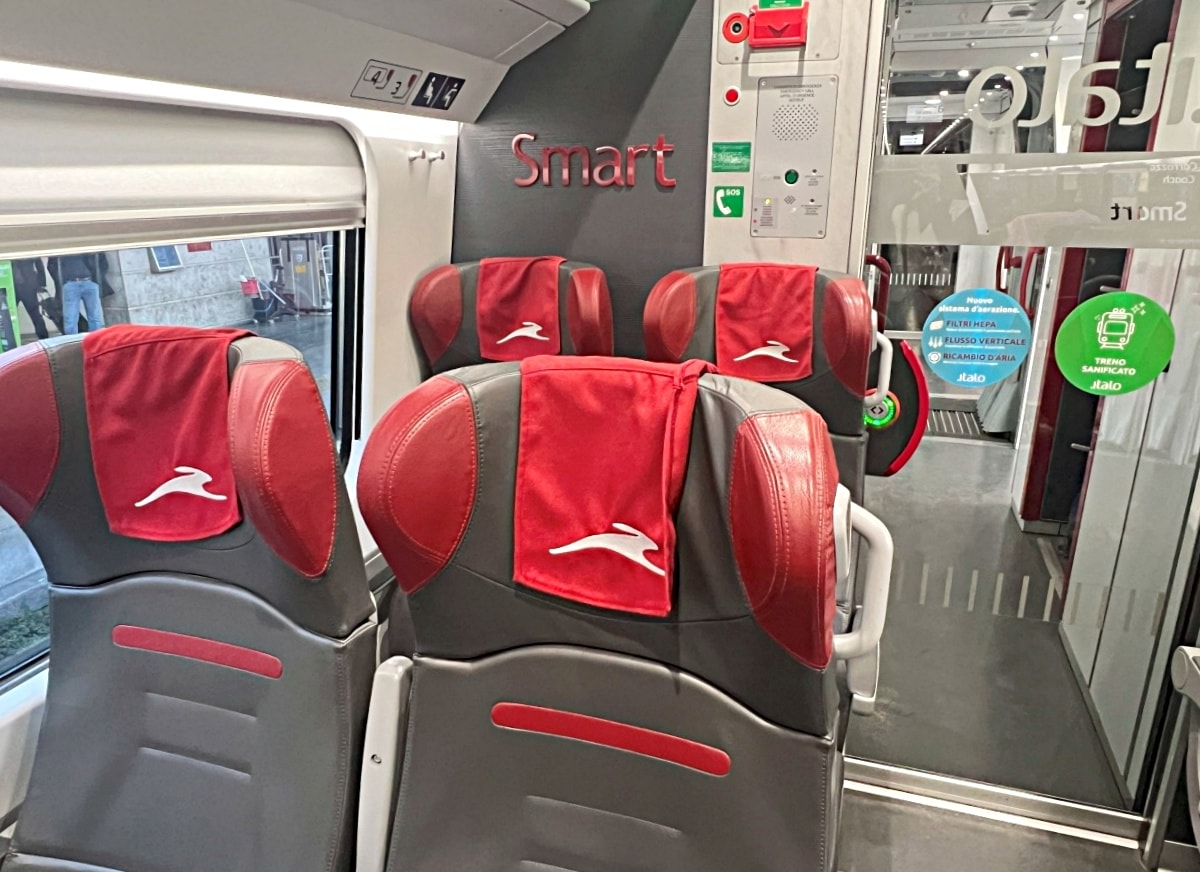 【出走。義大利】義大利 Italo 高速列車｜訂票流程、兒童優惠、艙等比較、行李限制、Smart車廂行李空間 , 一次搞懂