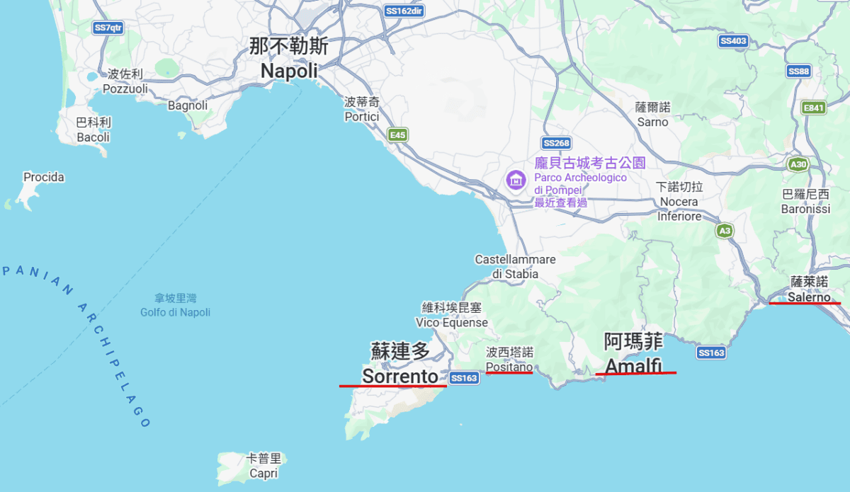 【出走。義大利】波西塔諾(Positano)一日遊｜被《國家地理》推薦的夢幻小鎮  , 從蘇連多搭乘SITA公車30分鐘直達