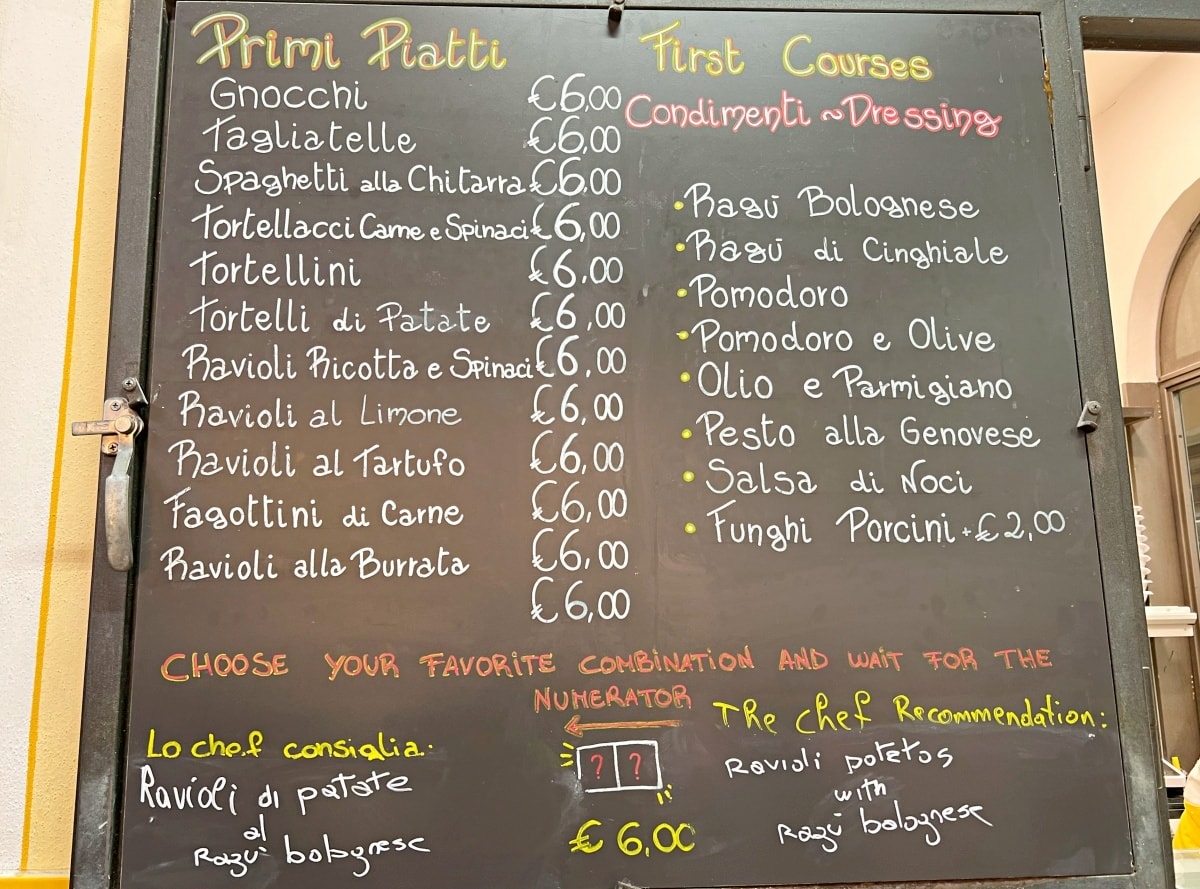 【出走。義大利】佛羅倫斯(Firenze) 7天6夜｜中央市場：我最愛的兩家 ,「Da Nerbone」牛肚包與牛肉包 , 義大利麵老店「F. N. Pasta Fresca」