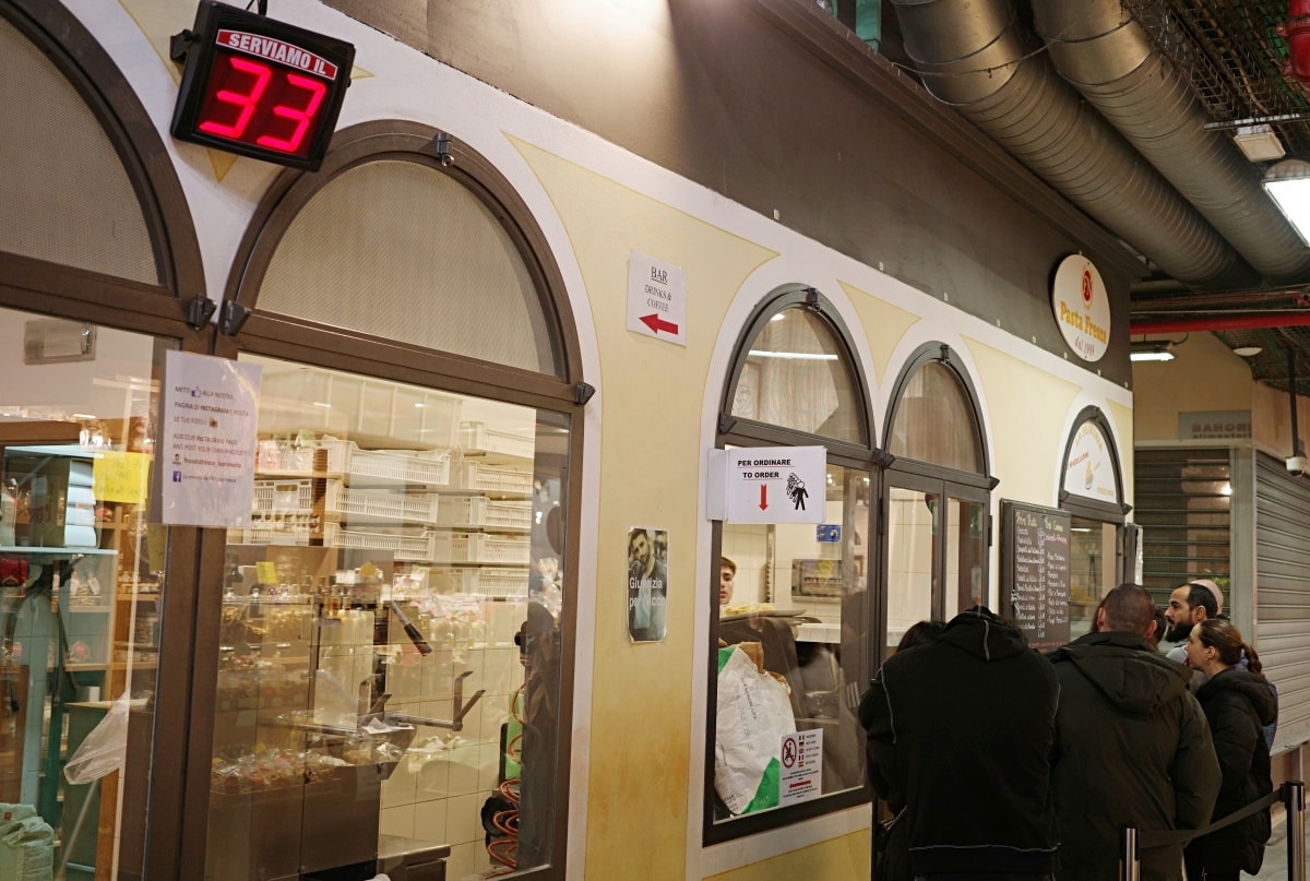 【出走。義大利】佛羅倫斯(Firenze) 7天6夜｜中央市場：我最愛的兩家 ,「Da Nerbone」牛肚包與牛肉包 , 義大利麵老店「F. N. Pasta Fresca」
