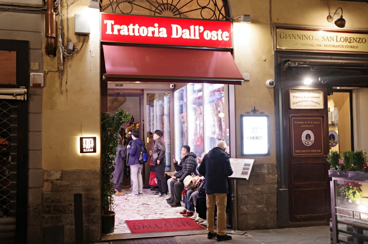 【出走。義大利】佛羅倫斯(Firenze) 7天6夜|佛羅倫斯牛排(Bistecca alla Fiorentina):5家旅遊書推薦的名店 , 我們的擇擇「Trattoria Dall’Oste」 - 第13張圖 【出走。義大利】佛羅倫斯(Firenze) 7天6夜|佛羅倫斯牛排(Bistecca alla Fiorentina):5家旅遊書推薦的名店 , 我們的擇擇「Trattoria Dall’Oste」
