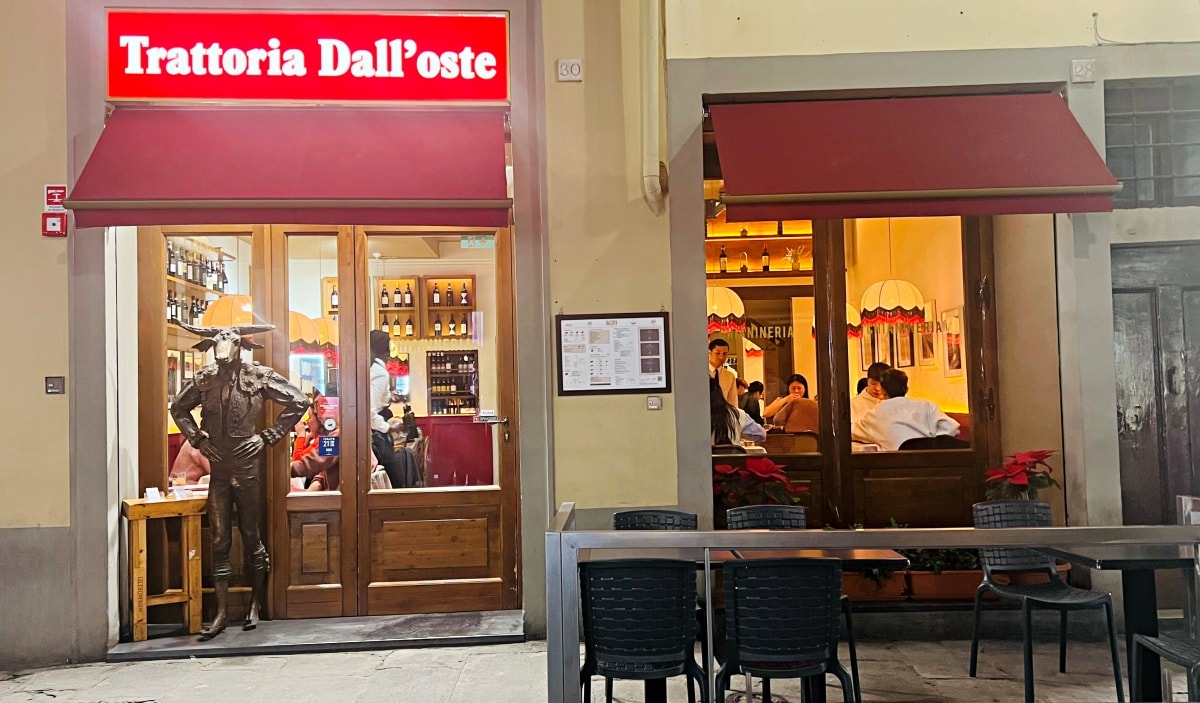 【出走。義大利】佛羅倫斯(Firenze) 7天6夜|佛羅倫斯牛排(Bistecca alla Fiorentina):5家旅遊書推薦的名店 , 我們的擇擇「Trattoria Dall’Oste」 - 第14張圖 【出走。義大利】佛羅倫斯(Firenze) 7天6夜|佛羅倫斯牛排(Bistecca alla Fiorentina):5家旅遊書推薦的名店 , 我們的擇擇「Trattoria Dall’Oste」