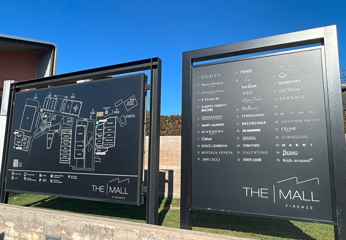 【出走。義大利】佛羅倫斯(Firenze) 7天6夜｜「佛羅倫斯」搭乘接駁車直達「The Mall Firenze」, 義大利機場退稅分享
